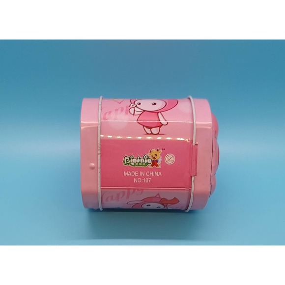 Piggy Bank with Lock & Key Set NEW by Bininiu of Japan - Picture 10 of 11